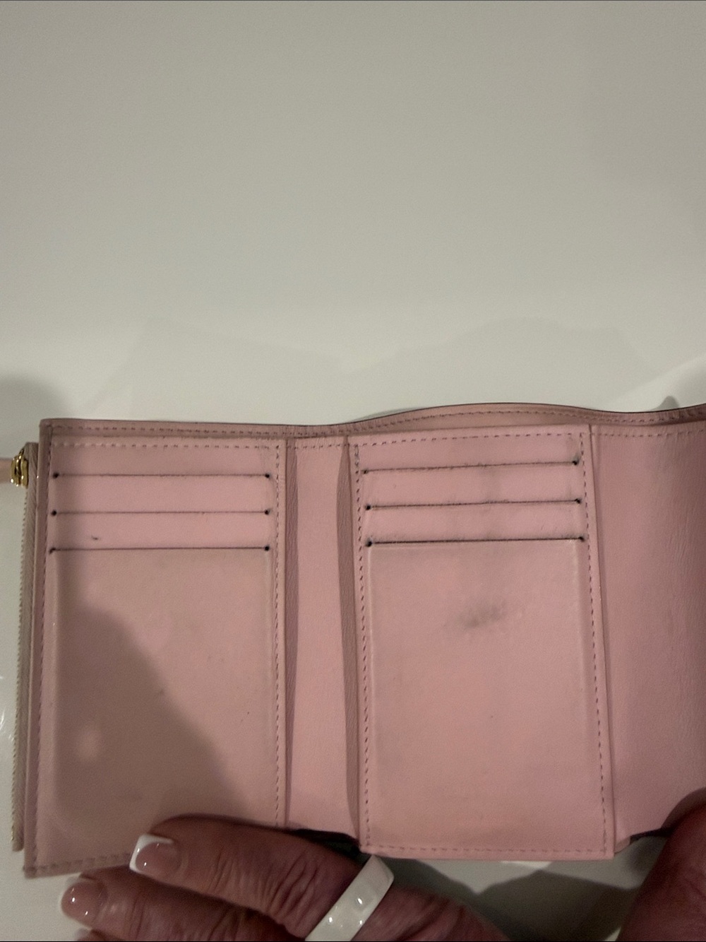 Louis Vuitton Pink Monogram Wallet - Picture 7 of 8